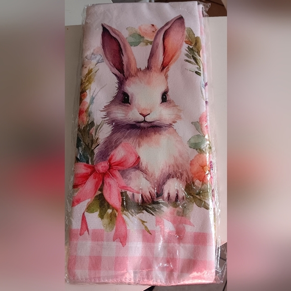 Floral dish towel set bathroom decor _ Kitchen Decor - Picture 2 of 3